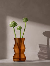 Load image into Gallery viewer, Sculpt Vase/Lantern 36cm Cognac