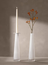 Load image into Gallery viewer, Beacon Candleholder/Vase 34cm White