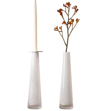 Load image into Gallery viewer, Beacon Candleholder/Vase 34cm White
