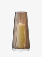 Load image into Gallery viewer, Beacon Lantern/Vase 30cm Taupe