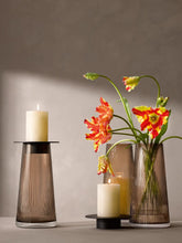 Load image into Gallery viewer, Beacon Lantern/Vase 30cm Taupe