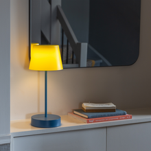 Load image into Gallery viewer, Table Lamp Oscar 'midnight' Blue/Yellow