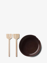 Load image into Gallery viewer, Collective Salad Bowl & Ash Servers ∅ 26cm