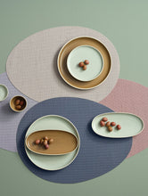 Load image into Gallery viewer, Placemat Oval, Clay Salmon 45x35 cm