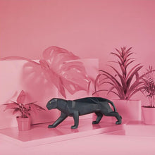 Load image into Gallery viewer, Panther Figurine, Black matte