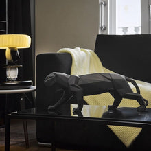 Load image into Gallery viewer, Panther Figurine, Black matte