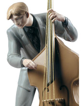 Load image into Gallery viewer, Jazz Bassist Figurine
