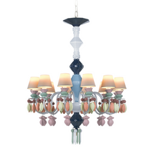 Load image into Gallery viewer, Belle de Nuit 12 Lights Chandelier, multicolor