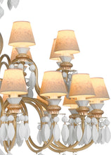 Load image into Gallery viewer, Belle de Nuit 24 Lights Chandelier, Golden Luster