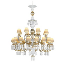 Load image into Gallery viewer, Belle de Nuit 24 Lights Chandelier, Golden Luster