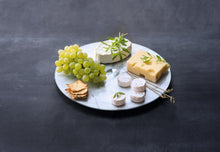 Load image into Gallery viewer, Turn Serving Plate 33 cm White Marble