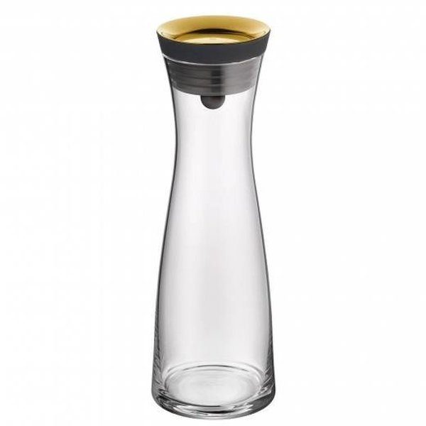 Water decanter 1L gold top
