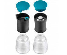Load image into Gallery viewer, Set of Spice Mill and Vinegar / Oil Dispenser