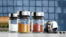 Load image into Gallery viewer, Spice containers 4pcs