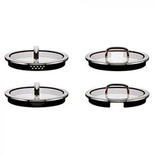 Load image into Gallery viewer, Function 4 cookware set (black), 5 pieces
