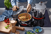 Load image into Gallery viewer, Perfect Pressure Cooker set 6.5L + 3L + Lid