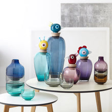 Load image into Gallery viewer, Vase lila pina 35cm