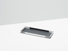 Load image into Gallery viewer, Matrix Tray Stainless steel and Leather
