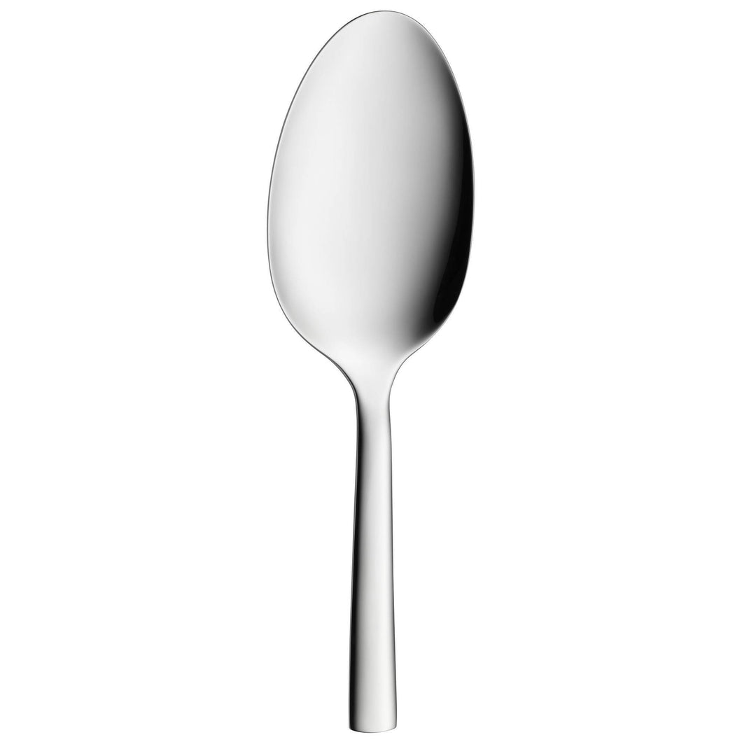 Flat serving spoon
