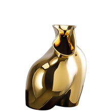 Load image into Gallery viewer, La Chute Gold Vase 26cm
