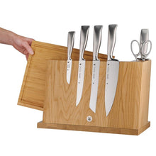 Load image into Gallery viewer, Magnet Knife Block with Cutting Board