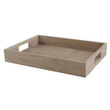 Load image into Gallery viewer, Wooden Tray gray-white oak
