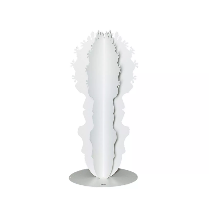 Medium Cactus, White, 51cm