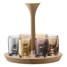 Load image into Gallery viewer, POLKA Vodka amber set 8 pcs