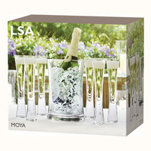 Load image into Gallery viewer, Moya Champagne Set 7pcs clear