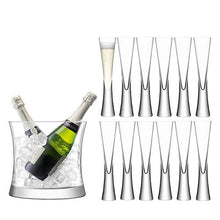 Load image into Gallery viewer, Moya Champagne Set 13pcs Clear