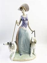 Load image into Gallery viewer, Elegant Promenade Woman Figurine
