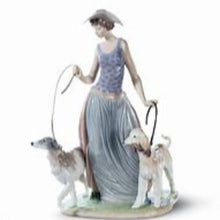 Load image into Gallery viewer, Elegant Promenade Woman Figurine
