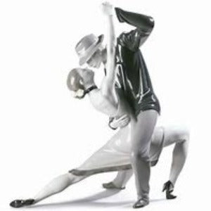Passionate Tango Couple Figurine. Limited Edition