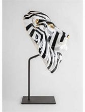 Load image into Gallery viewer, Lion Mask Black-Gold
