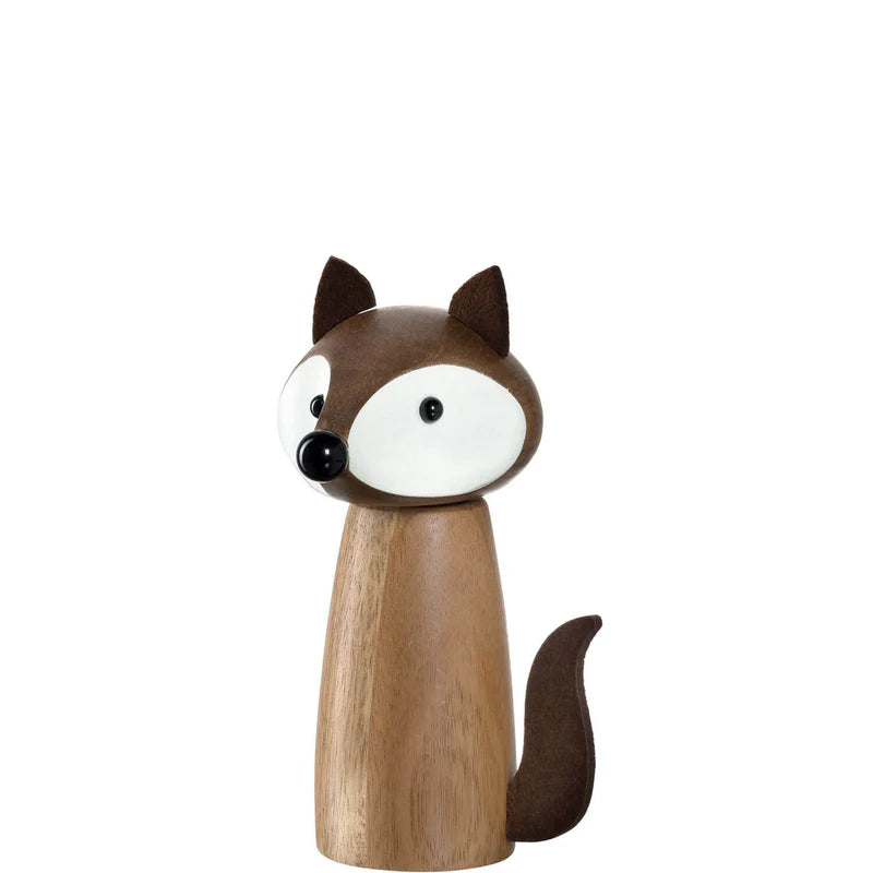 Cucina Spice Mill Wood Brown Fox