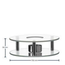 Load image into Gallery viewer, Scaldino Teapot Warmer Handmade From Glass
