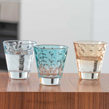 Load image into Gallery viewer, Optic Drinking Glass 215 ml Pastel Set of 6
