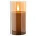 Autentico Led Candle Gold 10x8 CM