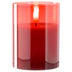 Autentico Led Candle Red 10x8 CM
