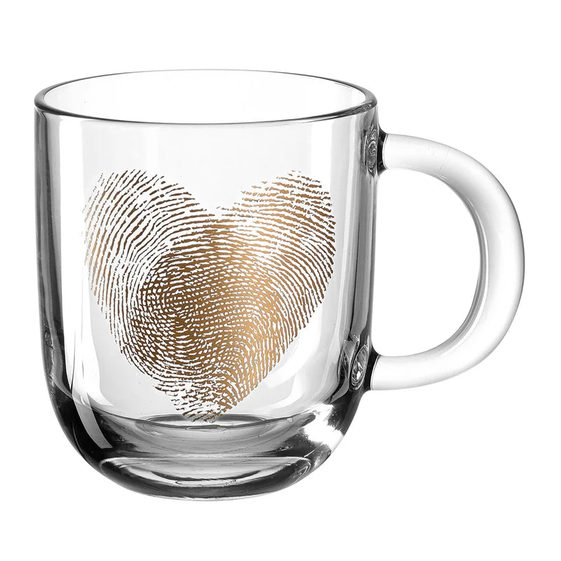 Emozione Cup 400 ml Fingerprint Heart