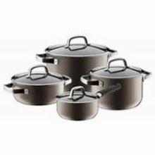 Load image into Gallery viewer, Fusiontec Mineral Dark Brass cookware set, 4 Pieces
