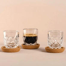 Load image into Gallery viewer, Gocce Espresso Set of 6 pcs - 3 cups, 3 saucers
