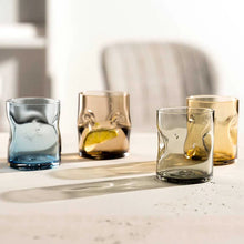 Load image into Gallery viewer, Vesuvio Whiskey/Drinking Glass 300 ml Colored Set of 4
