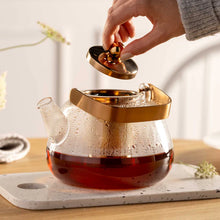 Load image into Gallery viewer, Tè Per Te Teapot With Metal Handle 1.2 L
