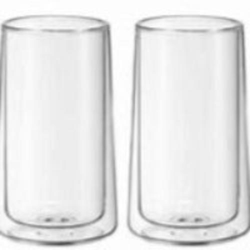 Glass Double-Walled, 2 Pcs
