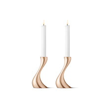 Load image into Gallery viewer, Cobra Candleholders – 20cm – Set of 2
