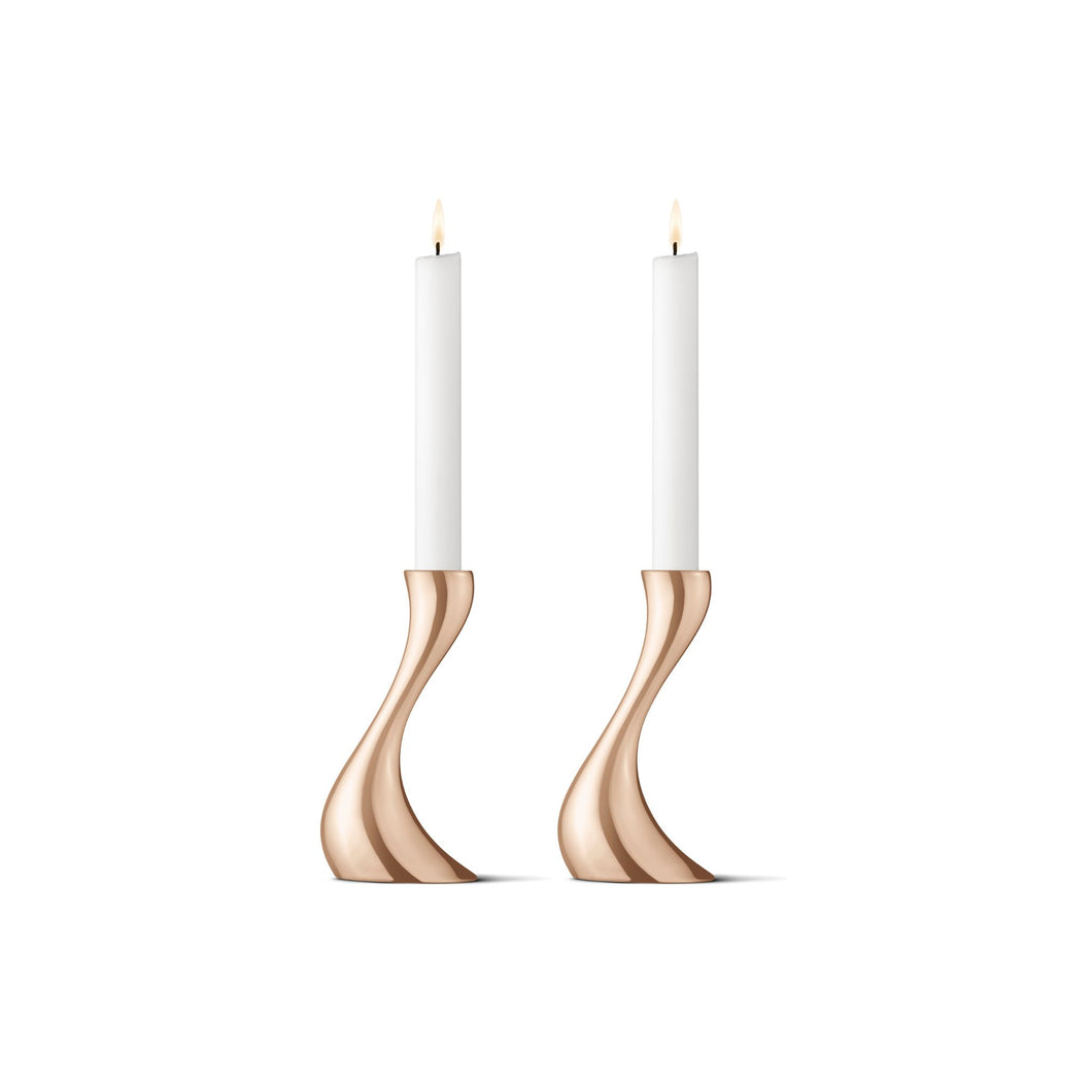 Cobra Candleholders – 20cm – Set of 2