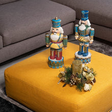 Load image into Gallery viewer, Nutcracker turquoise crown 40 cm
