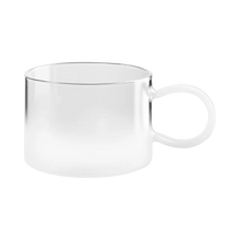 Load image into Gallery viewer, Opal Cup With White Handle
