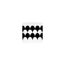 Load image into Gallery viewer, Home Monochrome Harlequin Bowl 12 cm Square Flat
